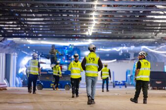 Laakson maanalaiset tilat , parkkihalli, kuva otettu syyskuussa 2025.